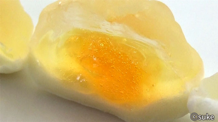 HARIBO フルーティキッス 橙色のフィリング拡大画像