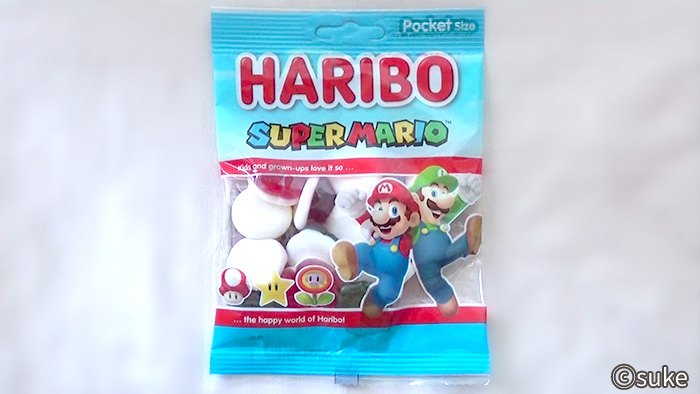 HARIBO スーパーマリオ グミのパッケージ画像