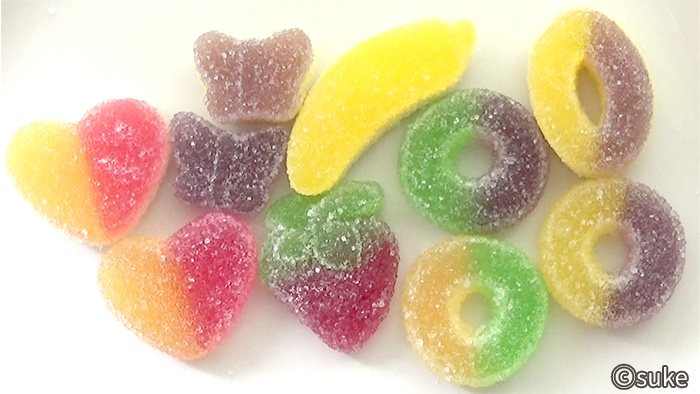 Trolli ファニバース スイートミックス 6種類のフルーツ味のグミ画像