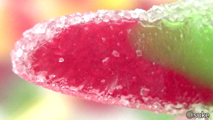 Trolli ファニバース スイートミックスグミ イチゴ 赤色拡大画像